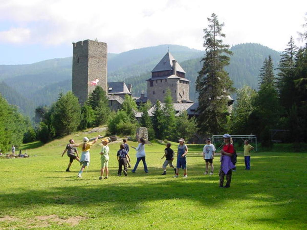 Burg Finstergrun Hostel Ramingstein Buitenkant foto